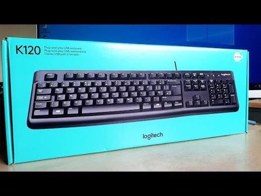 10 Count Bundle Logitech K120 Keyboard & Dell Wired Mouse Combo