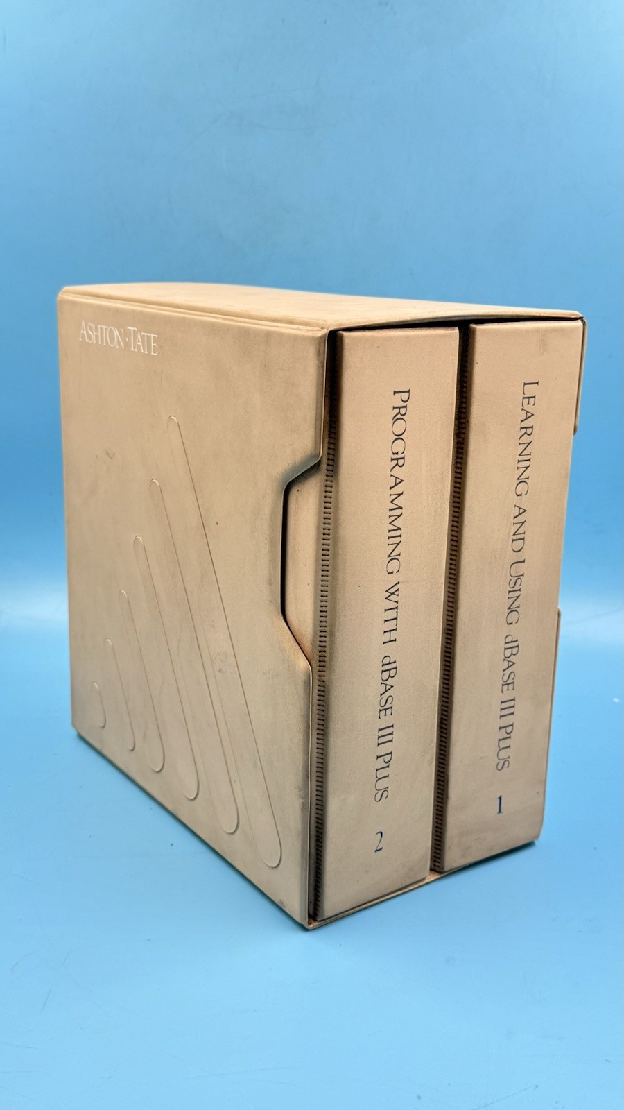 Vtg 1986 Ashton-Tate Learning & Using dBase III Plus IBM DOS Software Manuals
