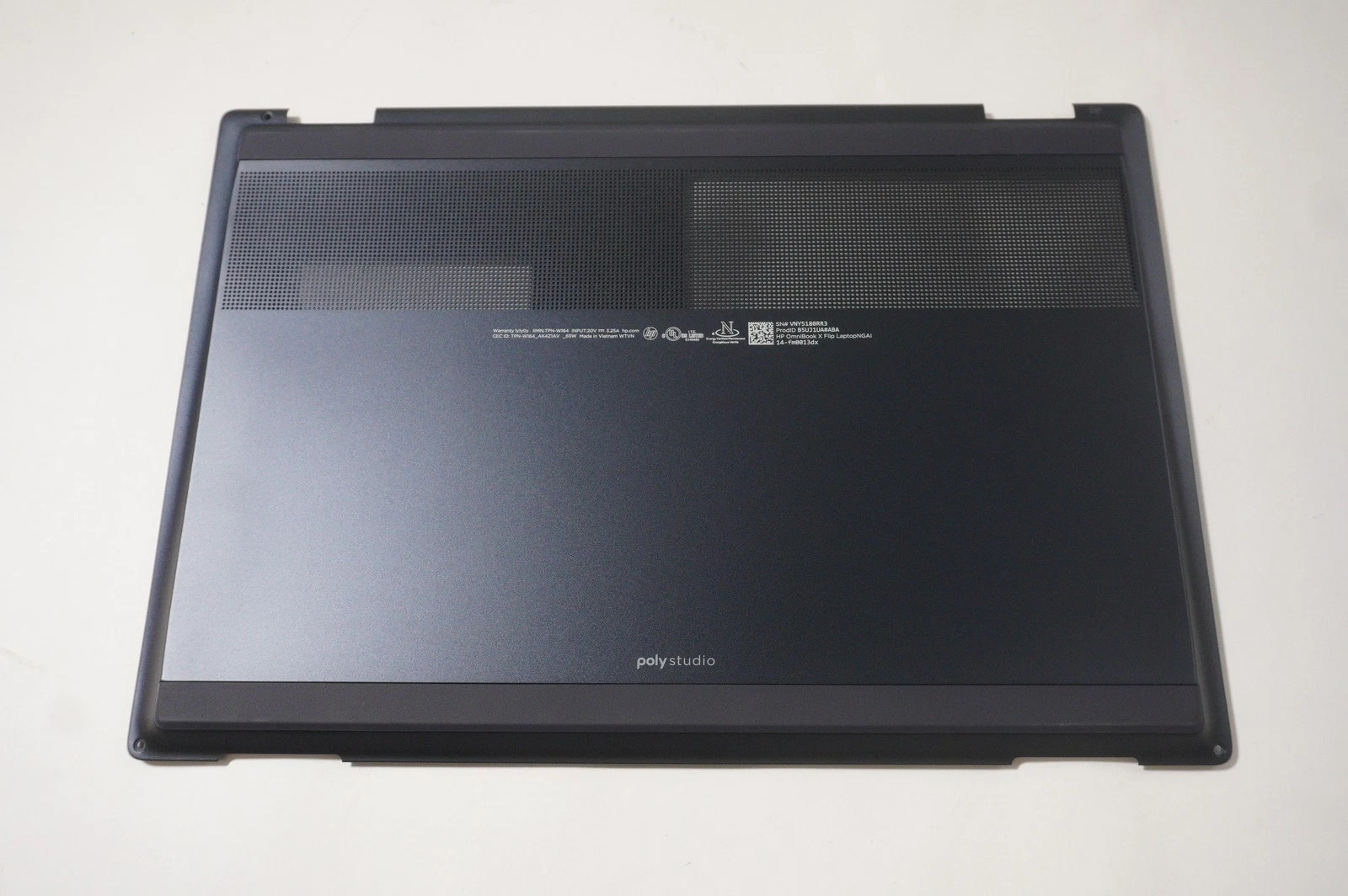 P31110-001 Hp Bottom Base Cover Atmospheric Blue 14-FM0013DX