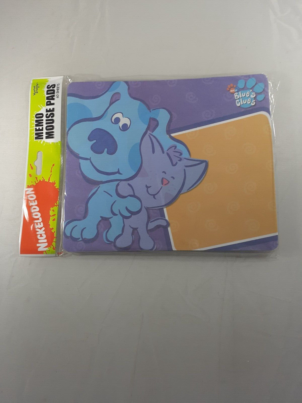 Blues Clues Memo Mouse Pad 2004 Nickelodeon NEW 60 Sheet Note Pad