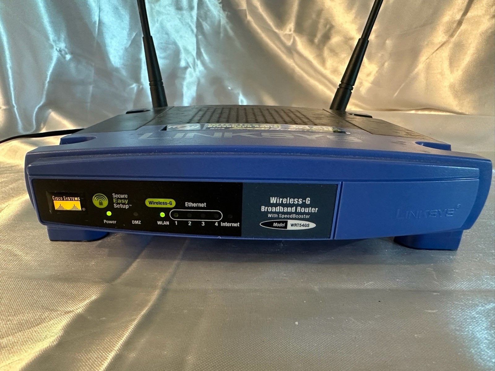 Linksys WRT54GS Version V7 Wireless G Wifi Router WIRELESS ROUTER; Tested/works
