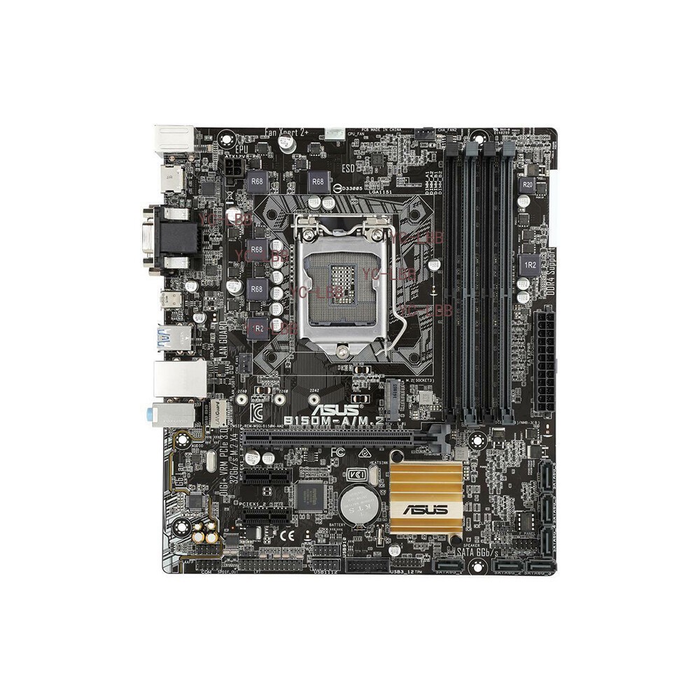 FOR ASUS B150M-A/M.2 Motherboard Supports 6/7th Generation VGA+DVI+HDM 64GB
