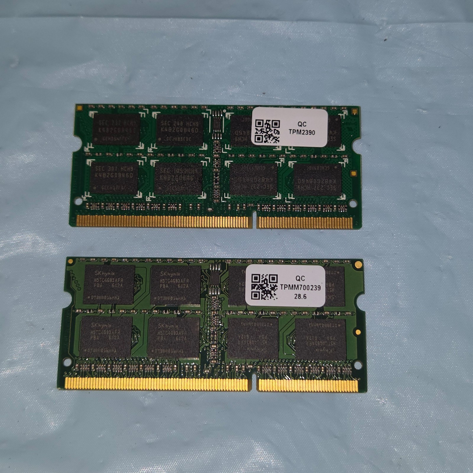 Lot 2 Laptop RAM 12GB 8GB DDR3L 1600MHz + 4GB DDR3 1333MHz SODIMM