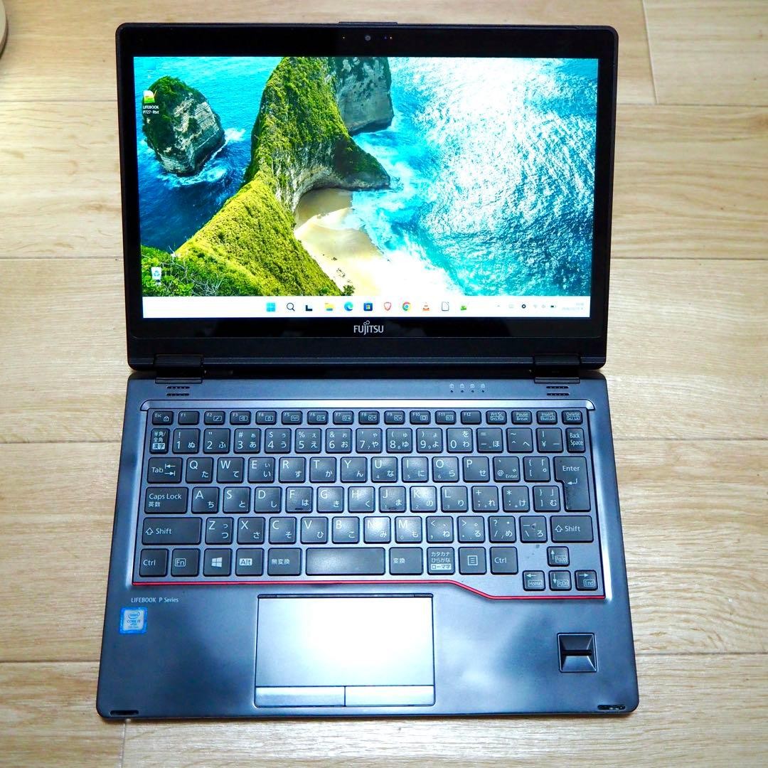Fujitsu LIFEBOOK P727/P 12.5 Inch Convertible Touchscreen Laptop Windows 11 Pro