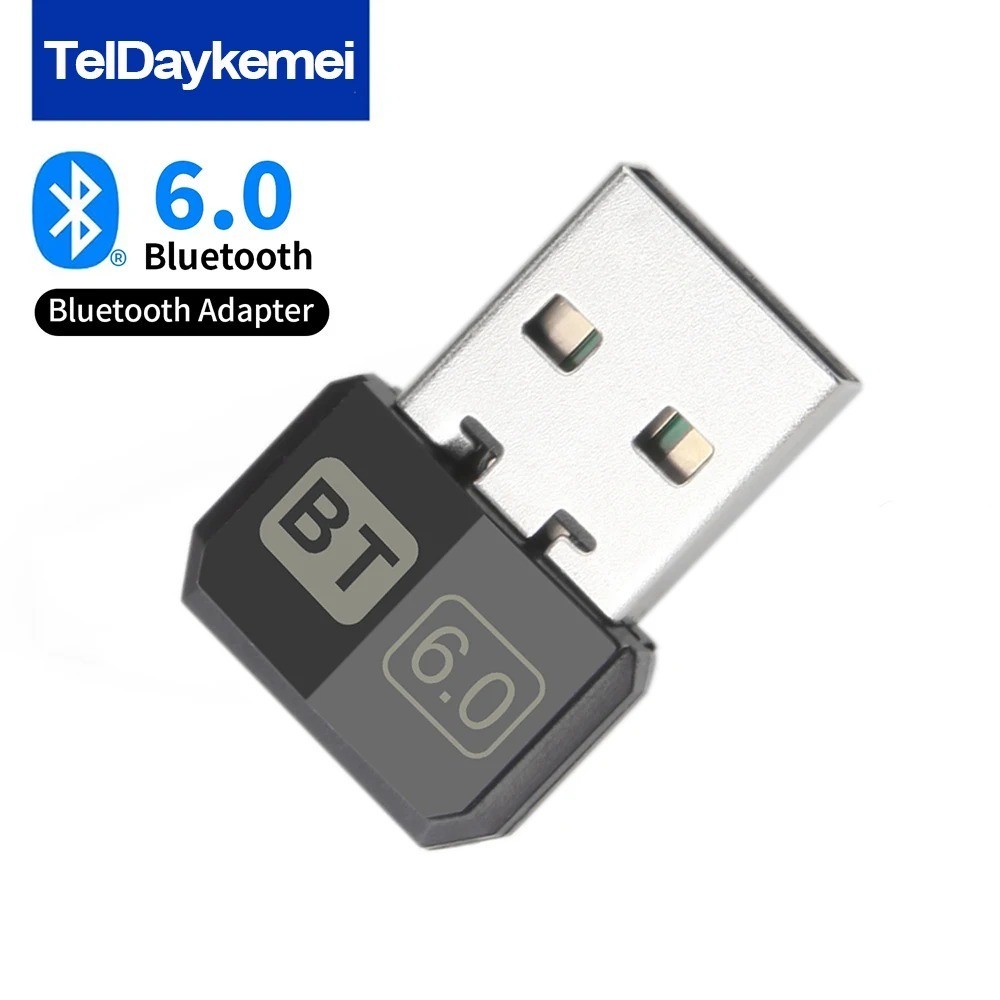 USB Bluetooth 6.0 Adapter Dongle Receiver Transmitter PC Mouse Keyboard Audio
