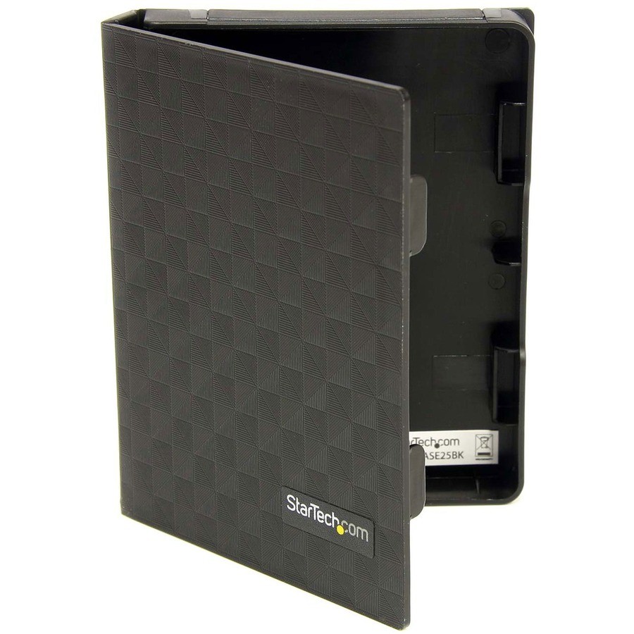 StarTech 2.5in Anti-Static Hard Drive Protector Case - Black (3pk)