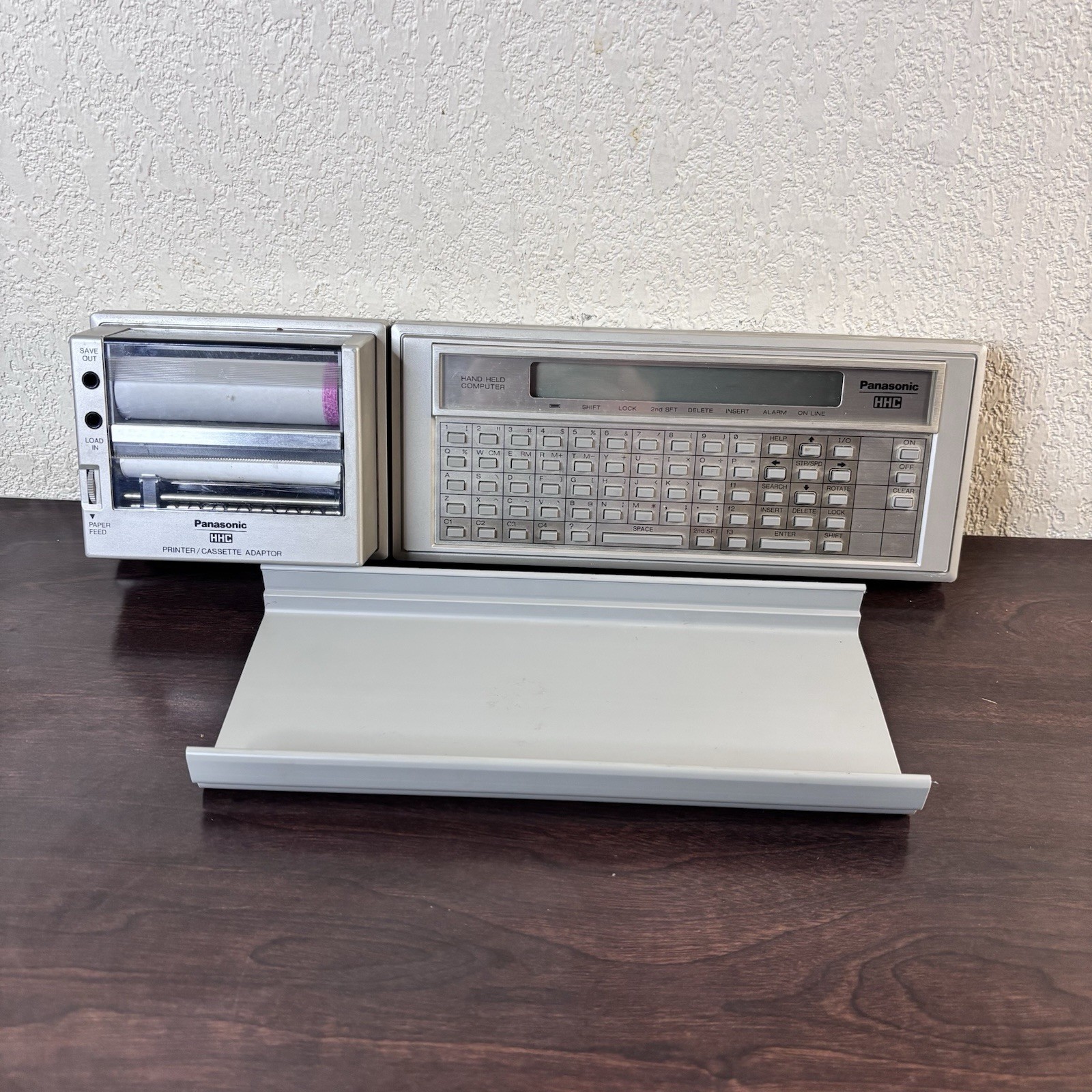 Vtg 1983 Panasonic RL-H1400 HHC Computer w/ Printer RL-P1004A & Cover Untested