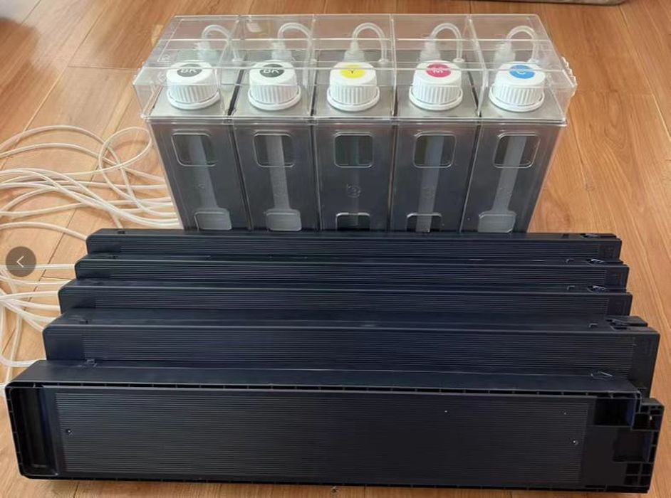 Continue Ink Supply System CISS with Resettable Chip for Eps Workforce WF-C20590