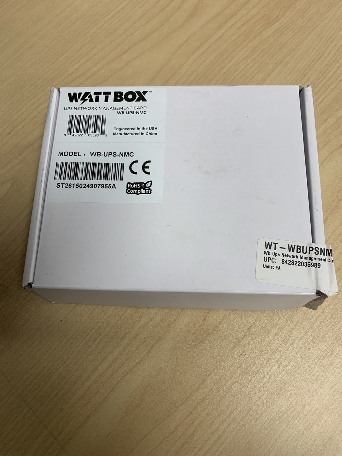 WattBox WB-UPS-NMC UPS Network Management Card Brand New