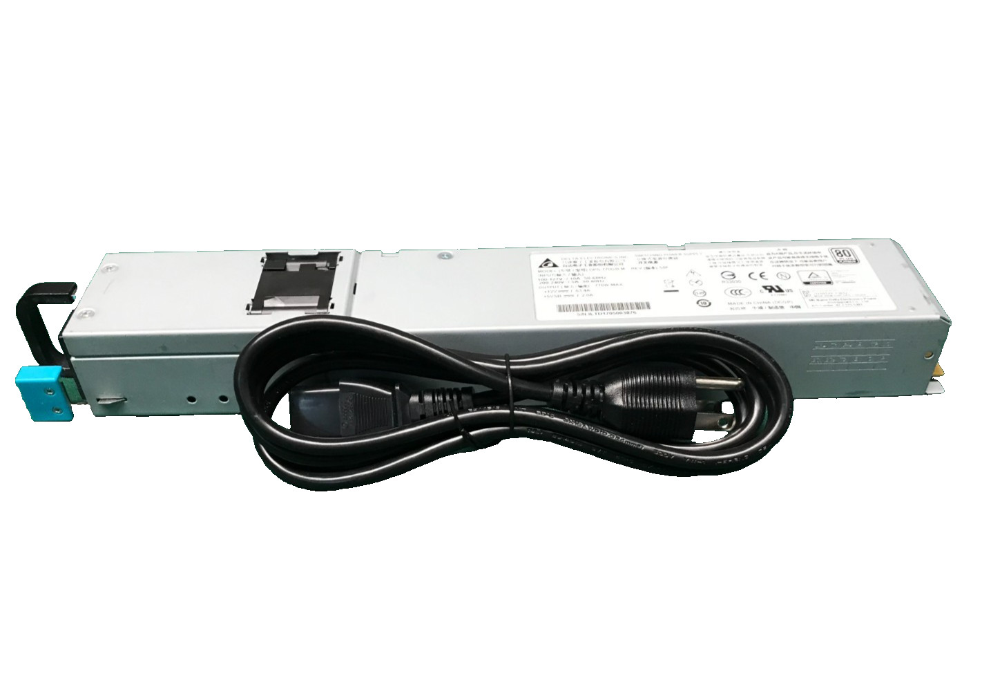 Extreme Networks 770W AC PSU Back to Front 10961 DPS-770GB M Power Supply