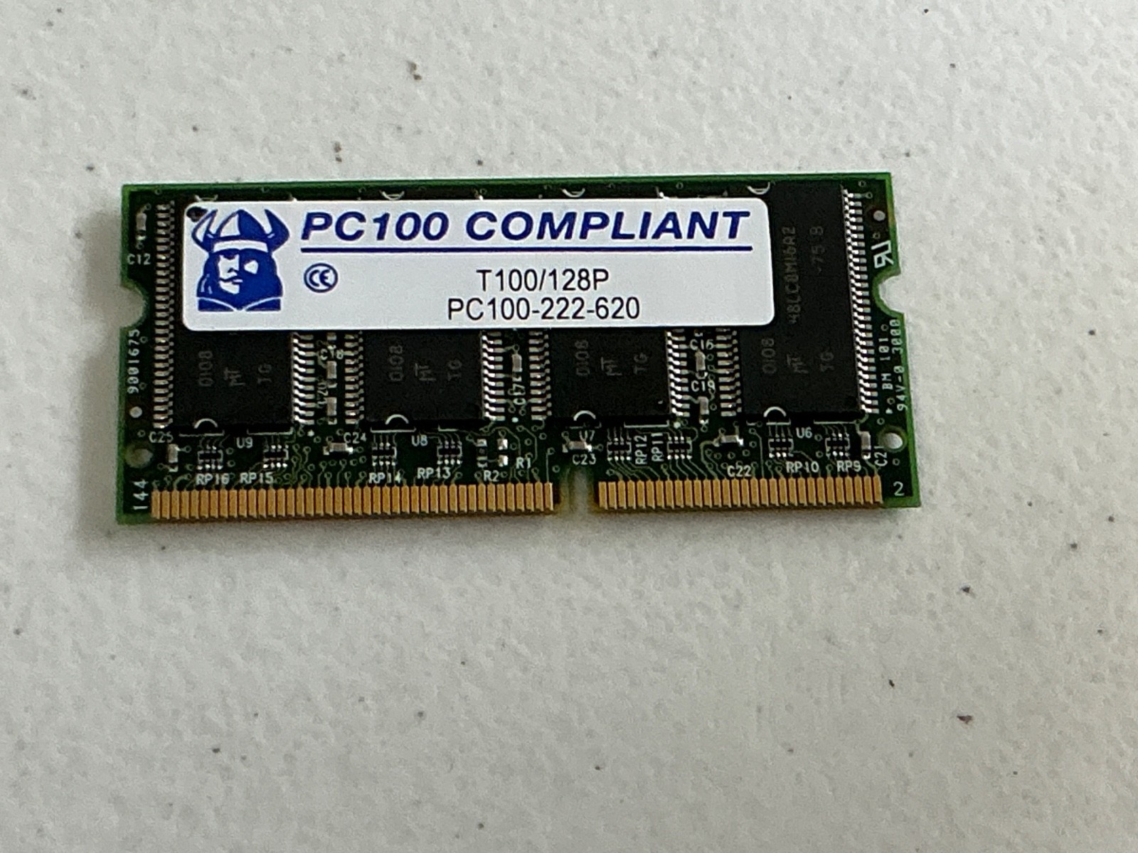 Viking 128MB PC 100Mhz LAPTOP MEMORY RAM PC100 PC-100 168 pin