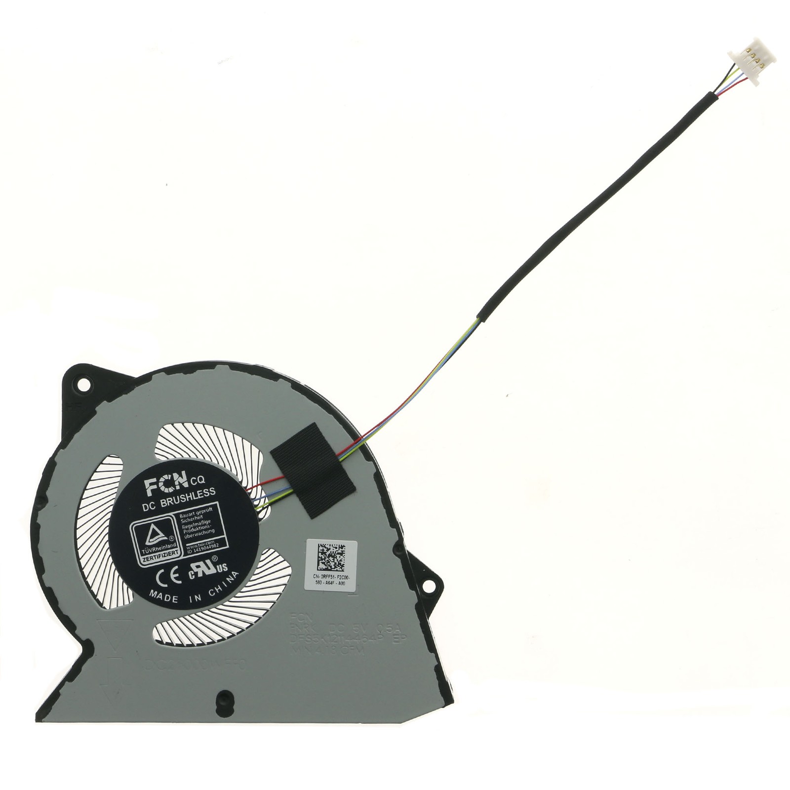 0T1NNF CPU Cooling Fan for Dell Pro 16 PC16250 PC16255 BN7505S5H-007P