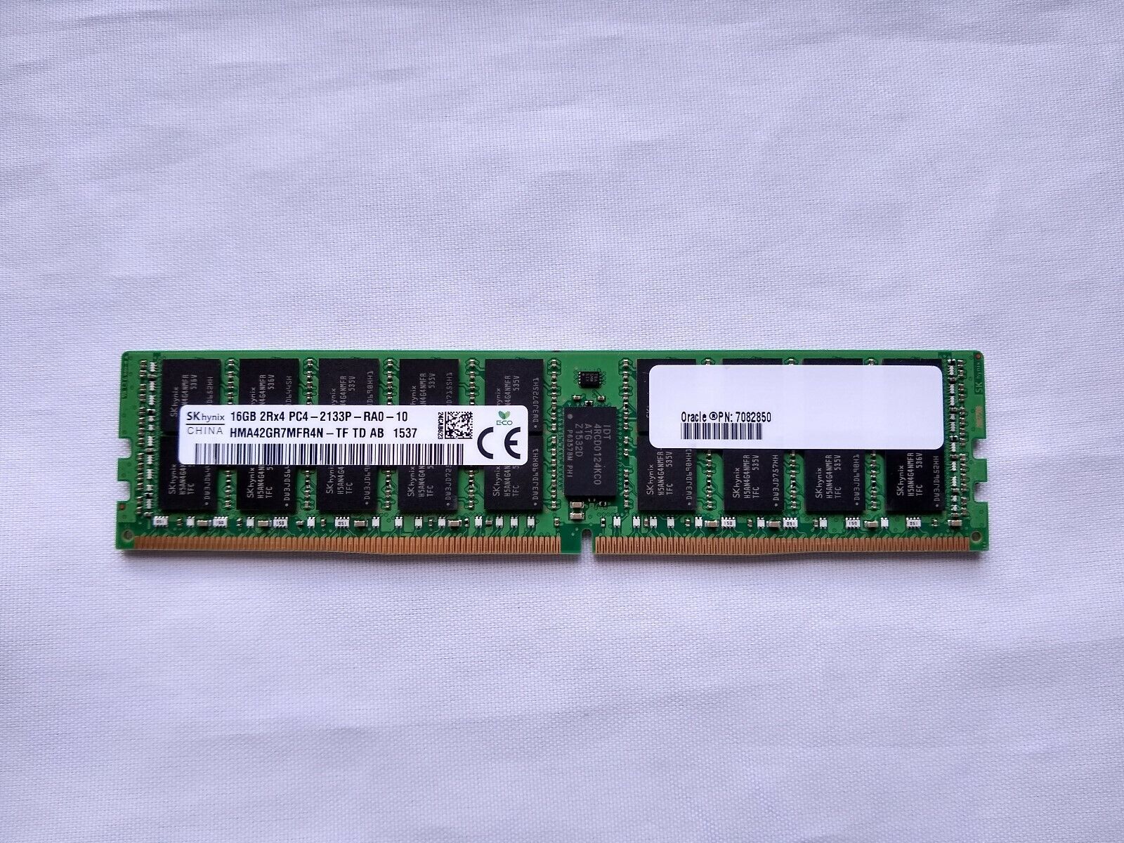 SUN Oracle 7082850 16GB DDR4-2133/2400 DIMM, 2-Rank for T7-1/ T7-2/ M7-8