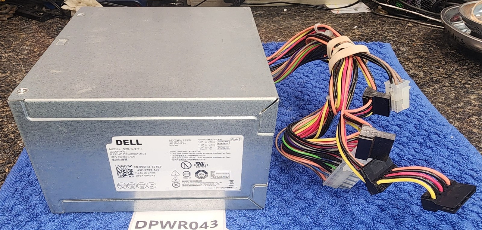 OEM Dell 290W Power Supply PSU AC290AM-00 PCB045 240G2 0N0KPM