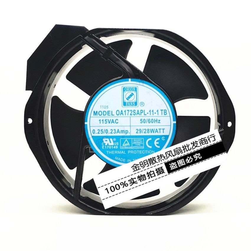 1PCS ORION OA172SAPL-11-1 TB 115V 29/28W 17CM Axial Cooling Fan