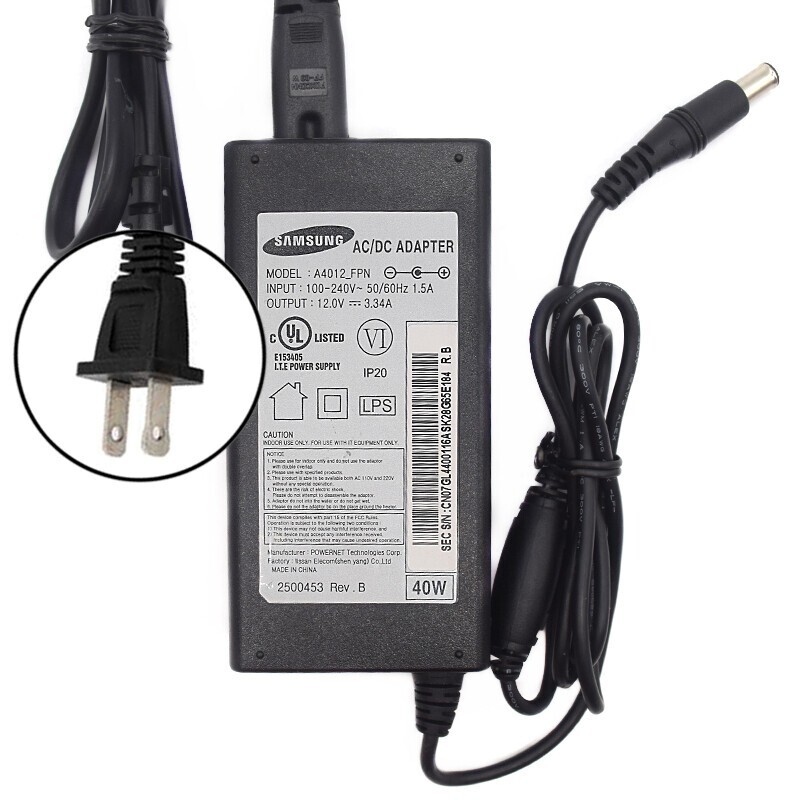 Genuine Samsung A4012_FPN 12V 3.34A AC Adapter Charger Power Supply