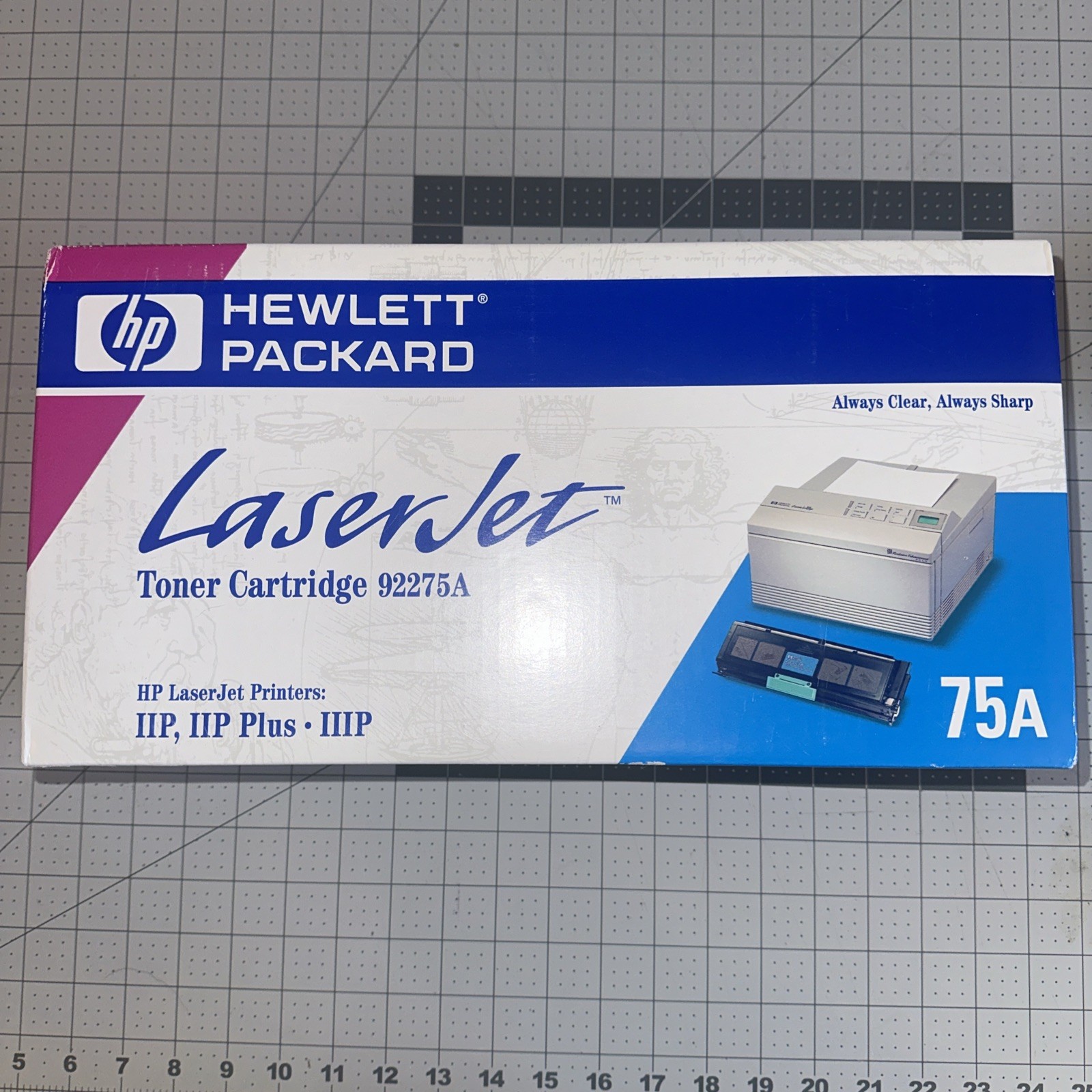 2-sealed NOS HP OEM LaserJet Toner Cartridge 92275A IIP Plus IIIP 75A Unused