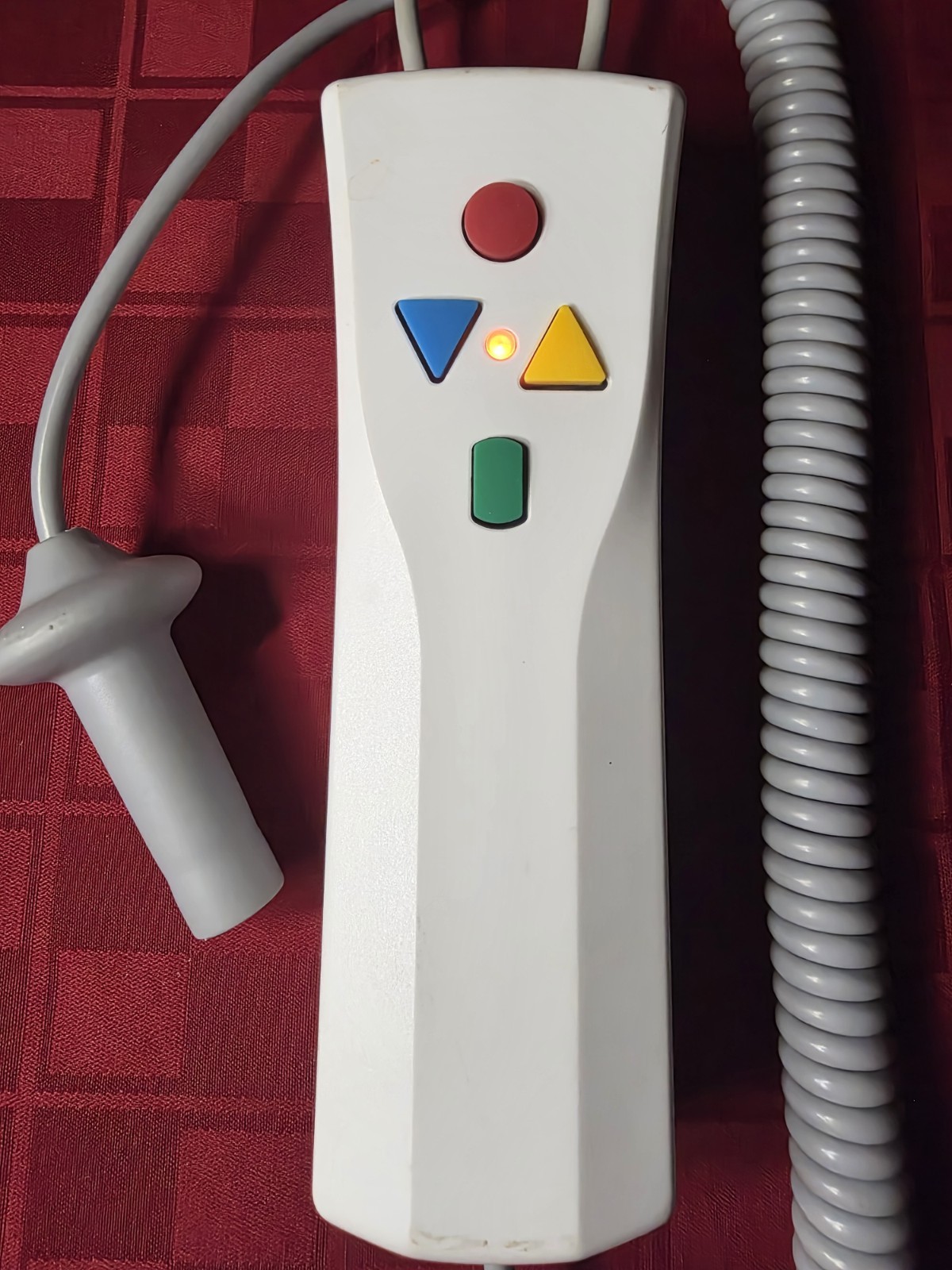 Drive Medical Bellavita Hand Control Including Storage Battery - White 460900600