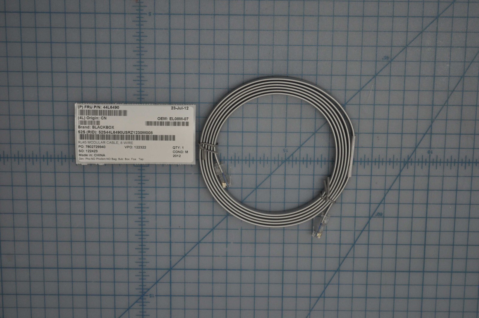 New BLACKBOX RJ45 Cisco 1683 7 FT Modular Cable EL08M-07