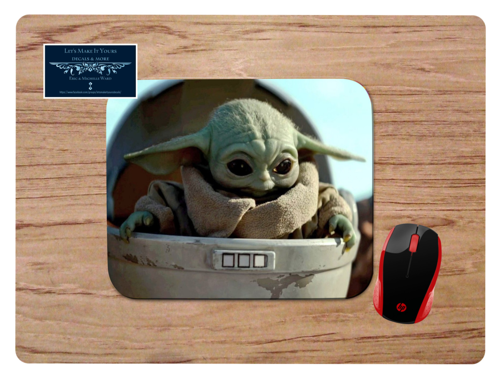GROGU BABY YODA #6 DESK MAT MOUSE PAD HOME SCHOOL OFFICE STAR WARS MANDALORIAN