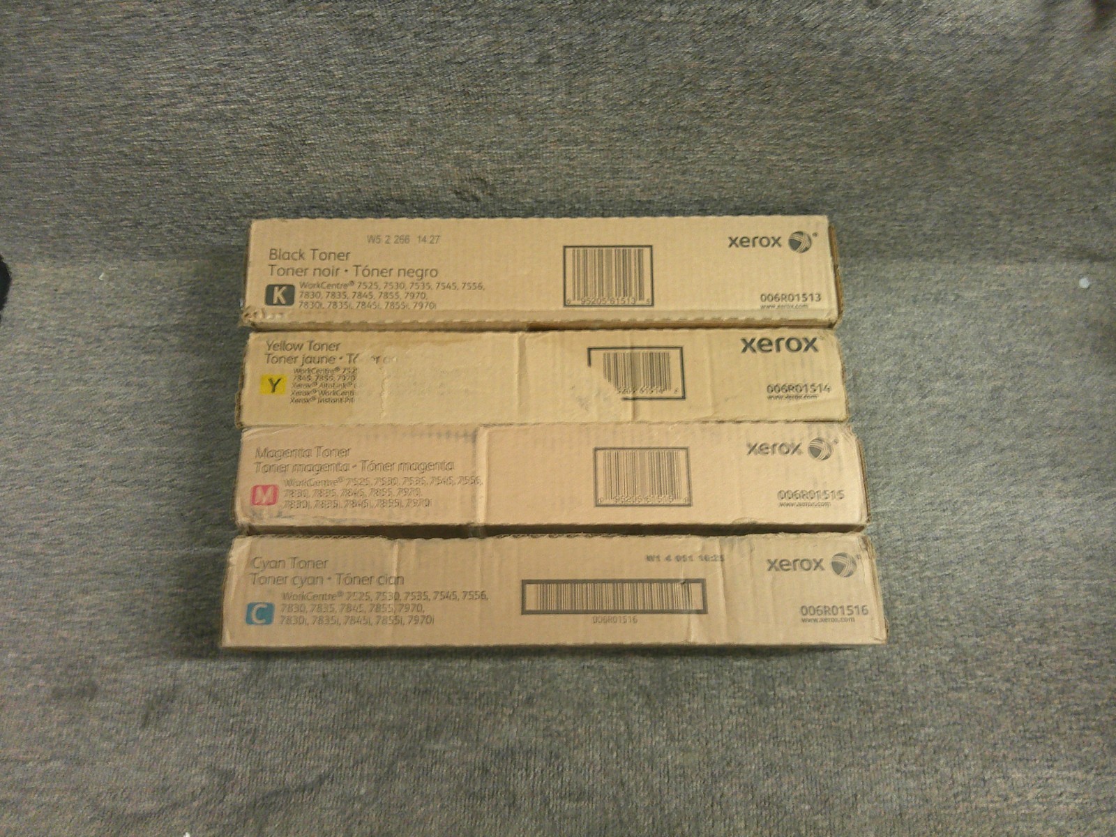 006R01513 006R01514 006R01515 006R01516 Genuine Xerox Toners KYMC Color Toners