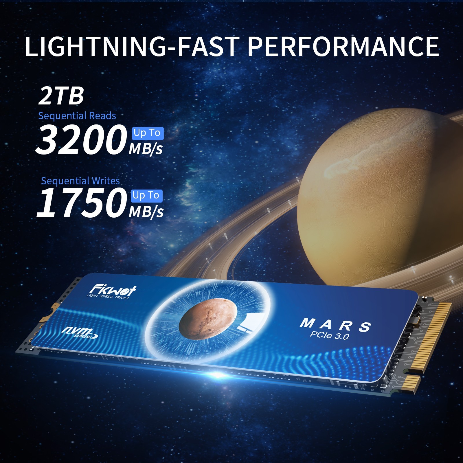 Fikwot NVMe M.2 SSD Drive 500GB 1TB 2TB PCIe 3.0 2280 Internal Solid State Drive