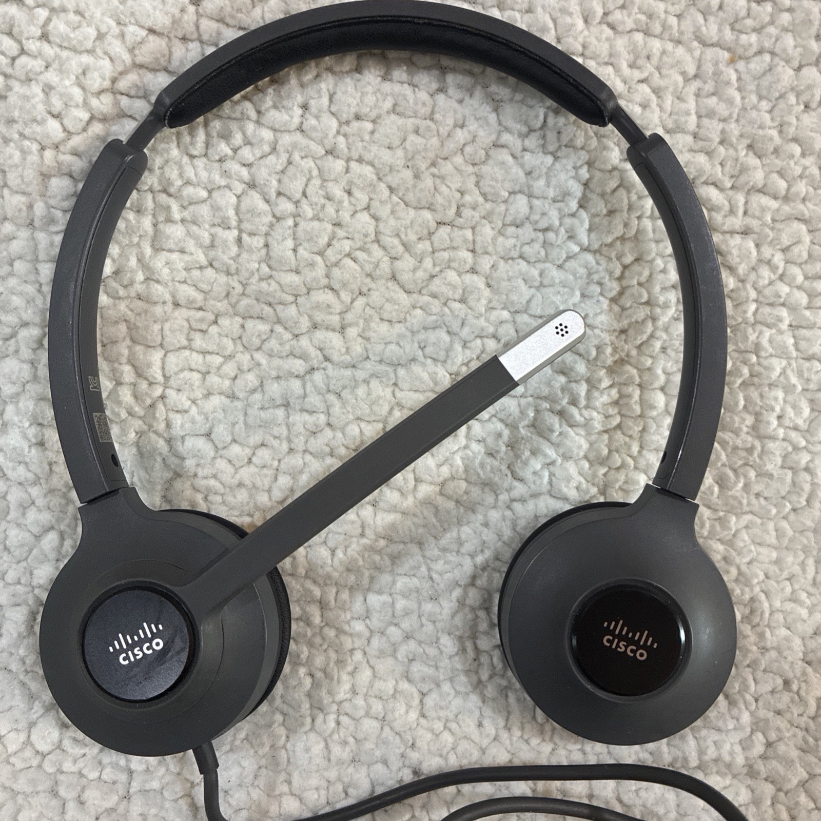 Cisco 532 Wired Dual Headset Model R-R-TNY-CP-HS-W-532-RJ, Cisco IP, Webex Phone