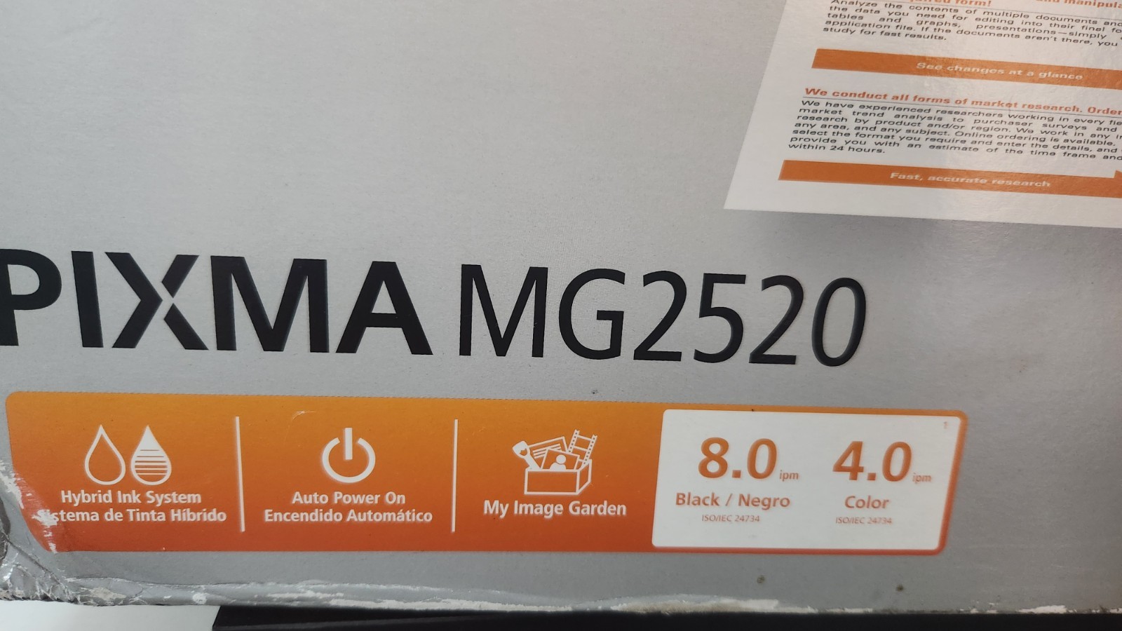 New Sealed Canon PIXMA MG2520 All-In-One Inkjet Printer Print Copy Scan