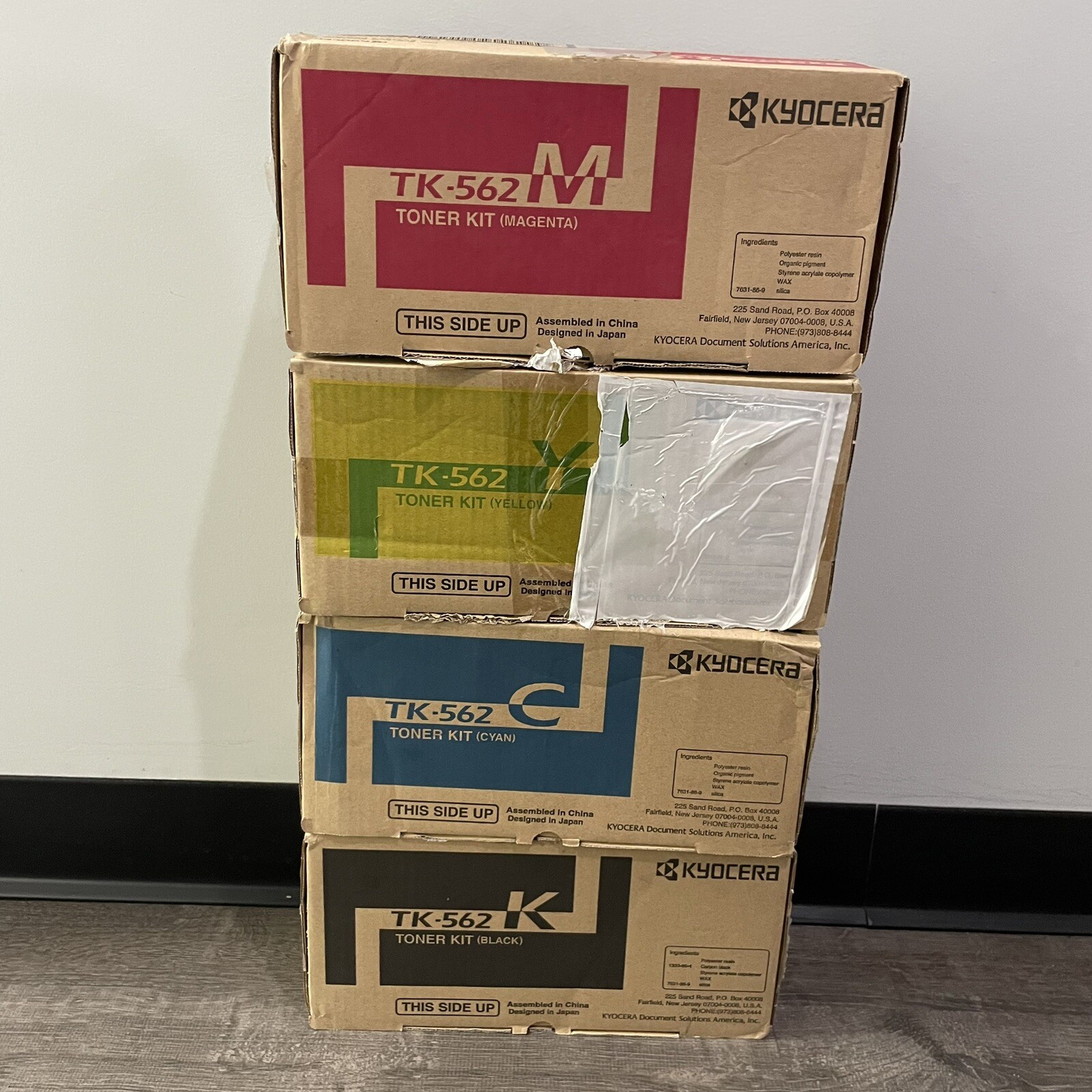 KYOCERA TK-562 KYCM Complete Toner Set for ECOSYS P6030cdn FS-C5300DN FS-C5350DN