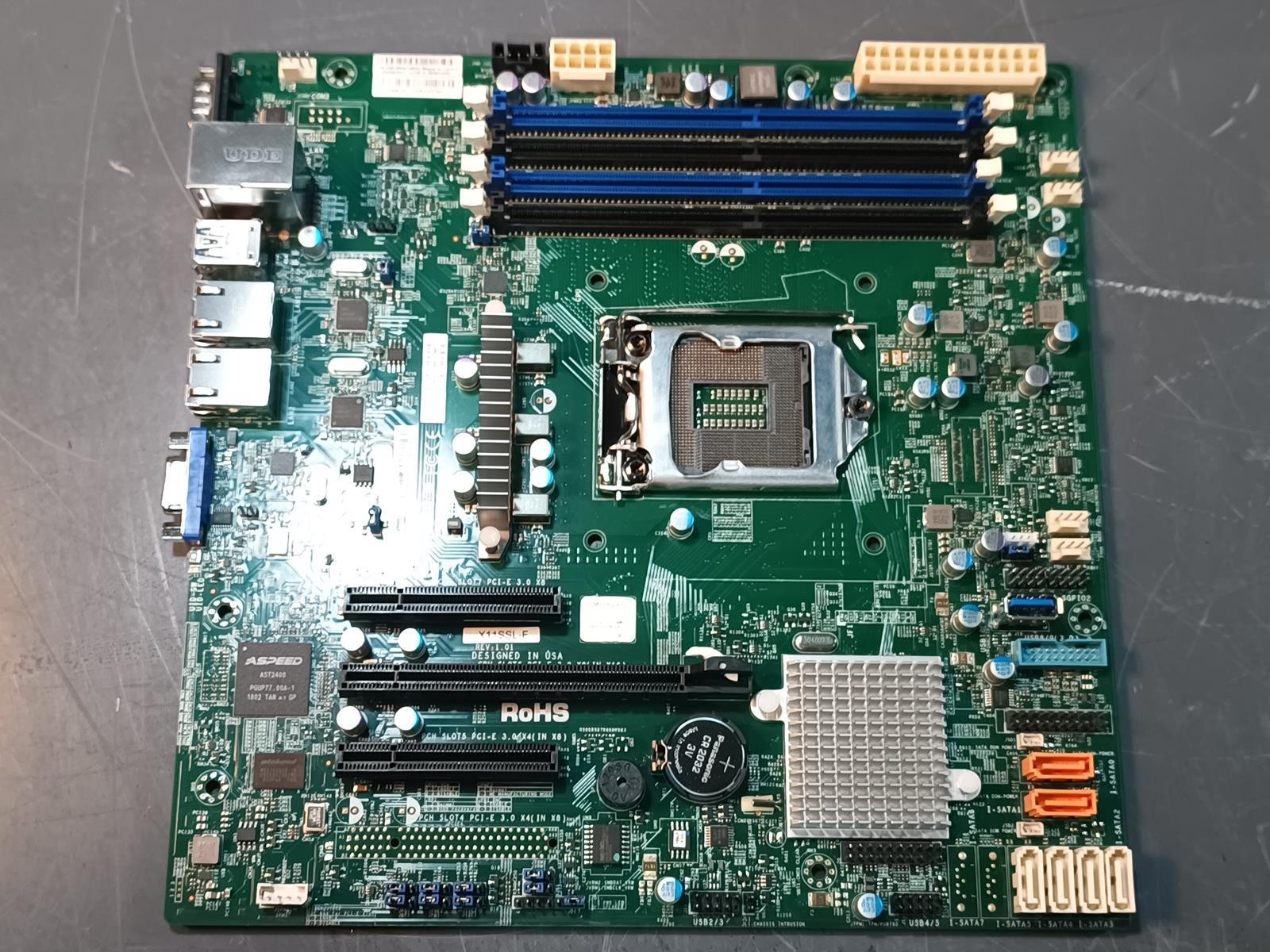 SUPERMICRO X11SSL-F FCLGA1151 DDR4 Intel® C232 chipset Micro-ATX Motherboard -