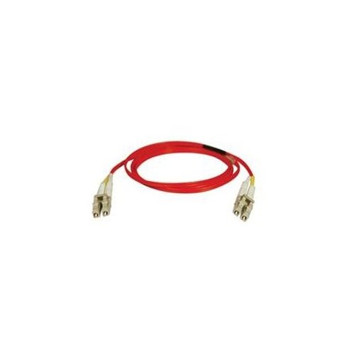 Tripplite N32003MRD 9.84ft Fiber Optic Duplex Cable LC-LC Red
