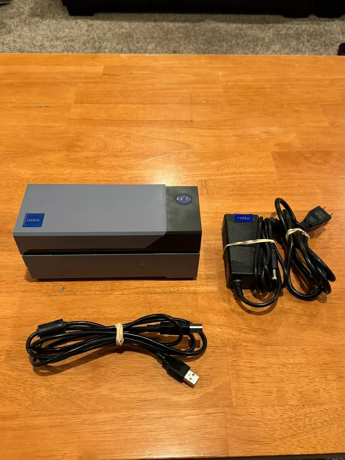 Genuine Rollo X1038 4x6 USB Commercial Grade Thermal Label Printer Bundle