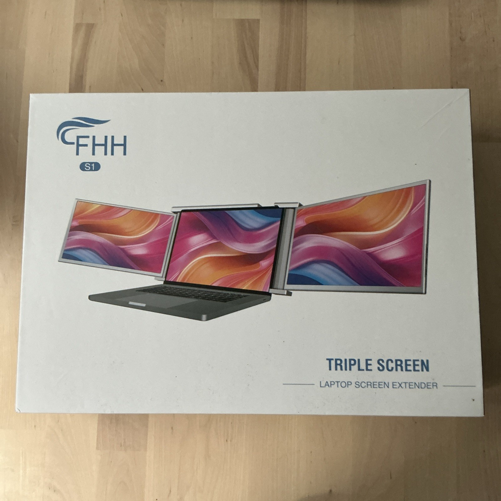 FHH Laptop Screen Extender 14" FHD 1080P Triple Monitor for Laptop Extension New