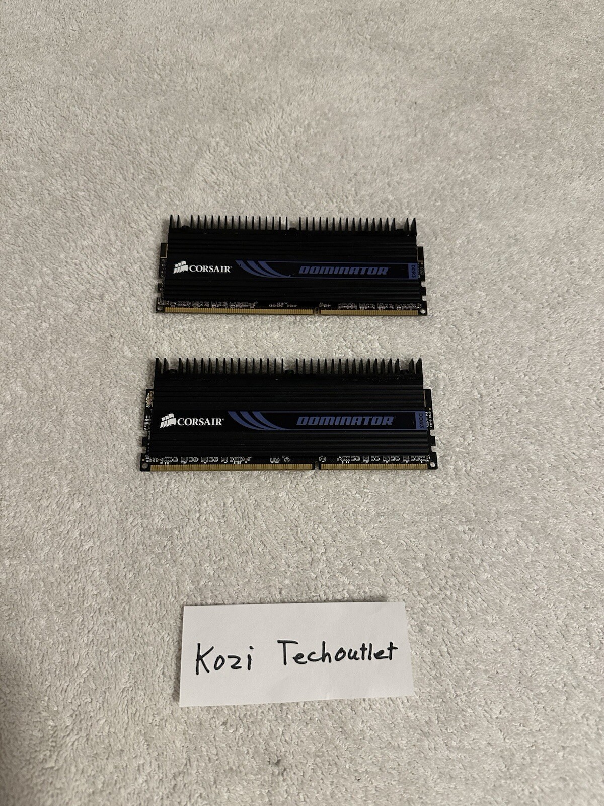 Corsair Dominator 4gb 2x2 CMD4GX3M2A1600C9 *Tested Working*