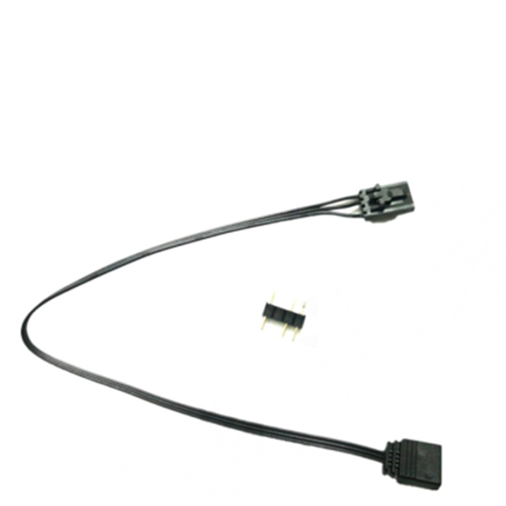 5V 3Pin ARGB Adapter Cable For Corsair 4Pin RGB Fan LED Hub / Lighting Node Core