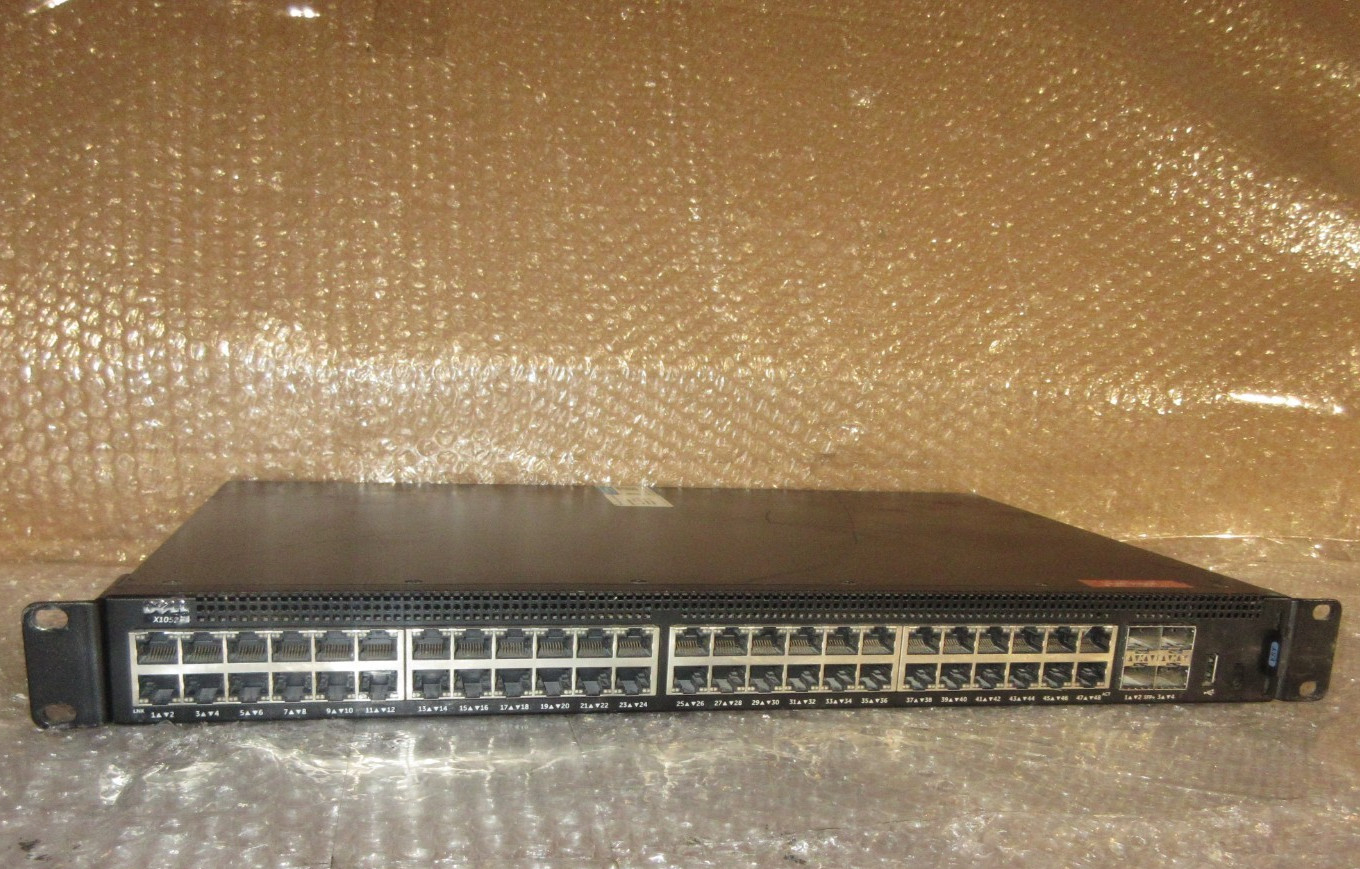 Dell X1052 E09W 48 Port 1GE Managed Network Switch