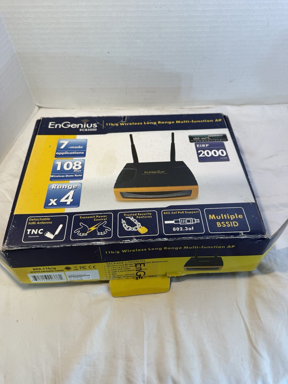 EnGenius ECB3500 Multi-Function 7+1 Access Point. high wireless power of 600m