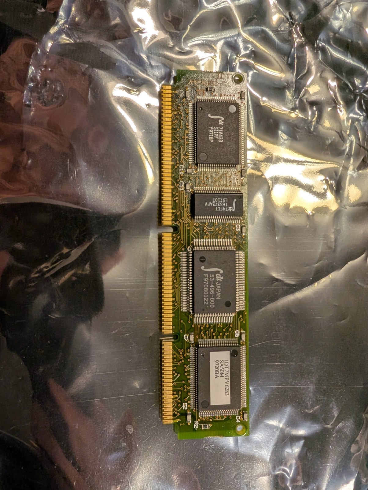 Vintage Apple Power Macintosh 256KB L2 Cache Module IDT7MPV6283 6400 6500