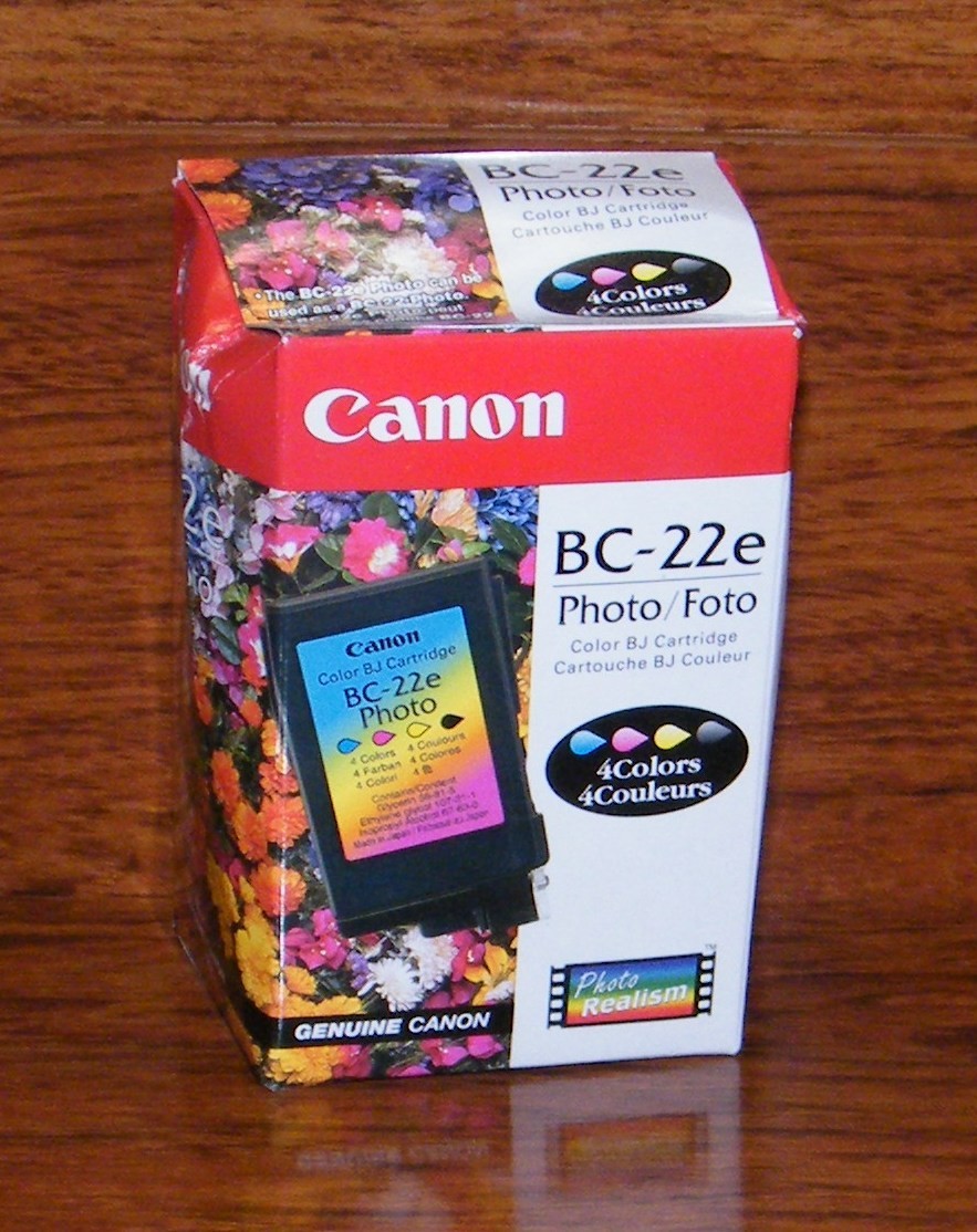 Genuine Canon (BC-22e) Photo 4 Color Ink Cartridge **NEW ~ READ**