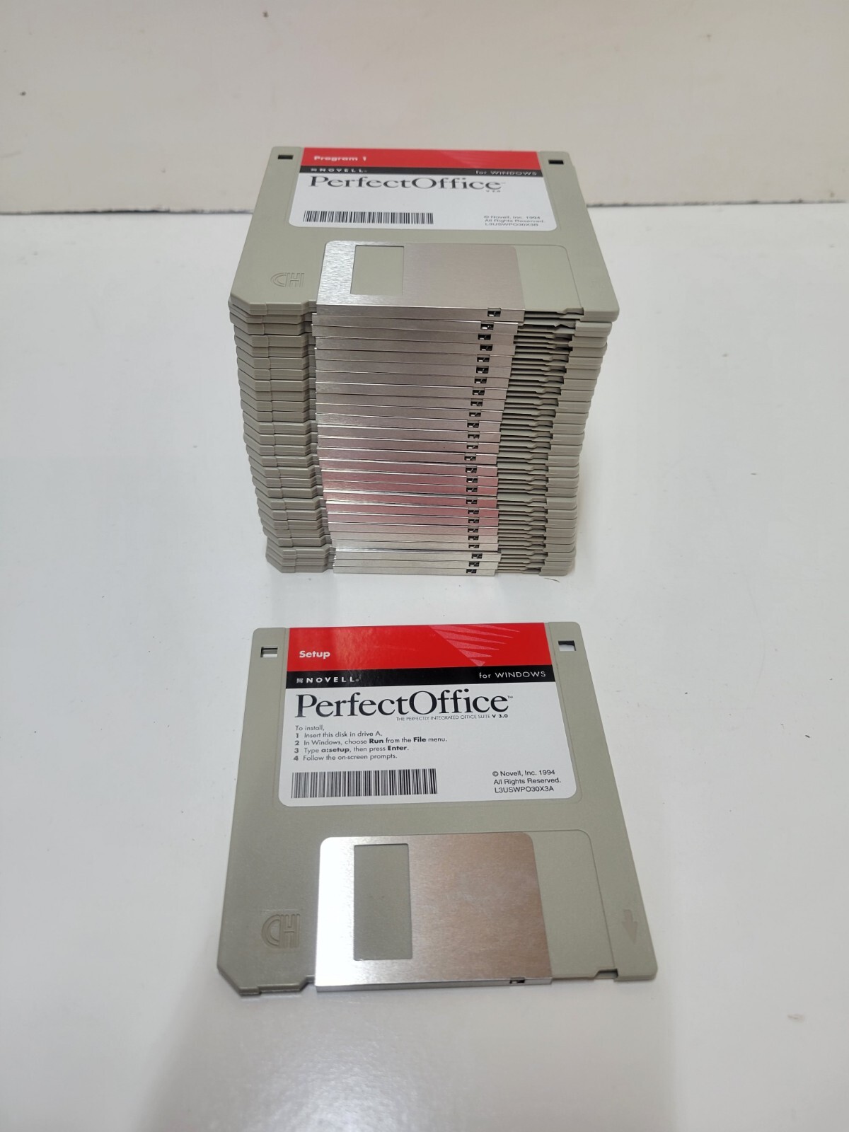 Perfect Office 1994 Floppy Disk Set (Setup & 1-26 programs)