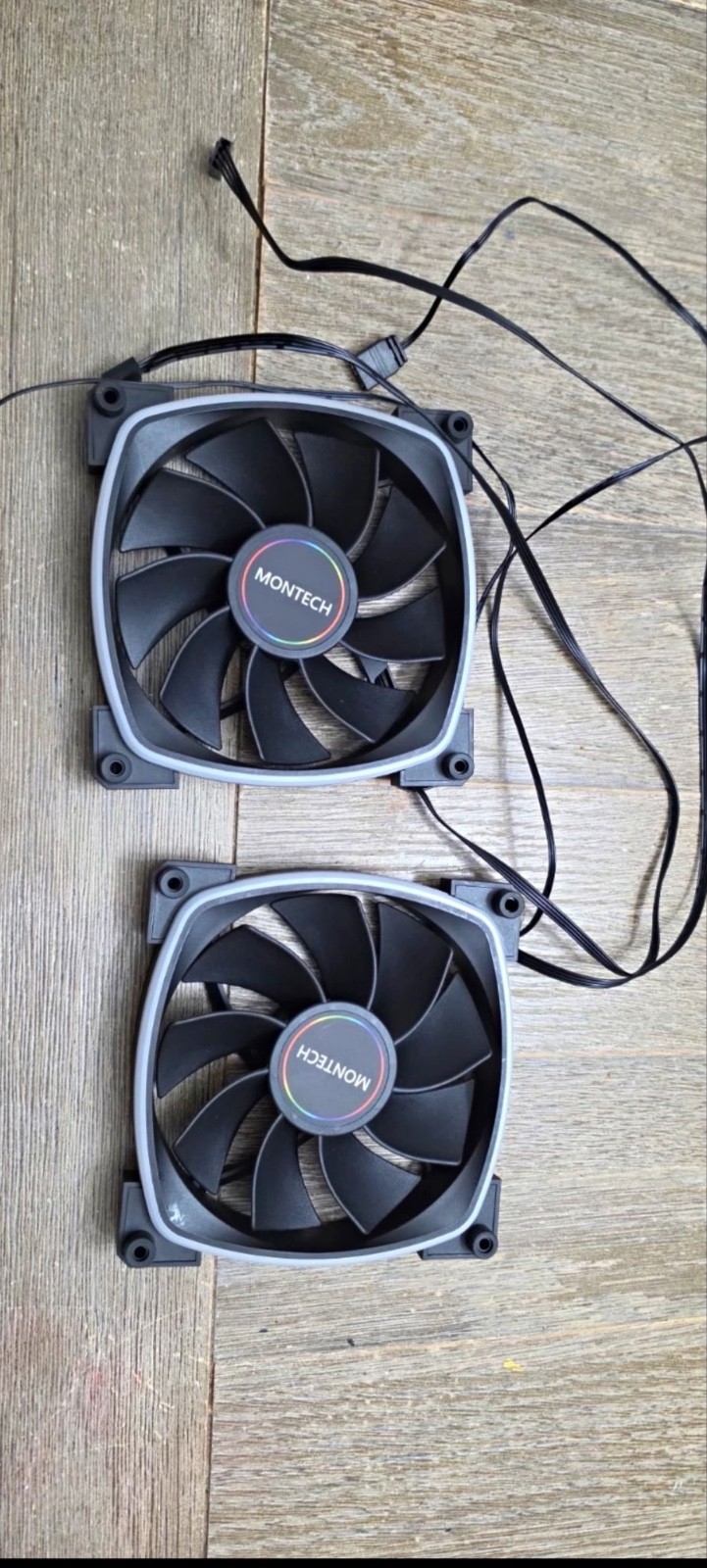 Montech RX140 ARGB Reverse Blade 140mm Hydro Dynamic Bearing Case Fan - Black