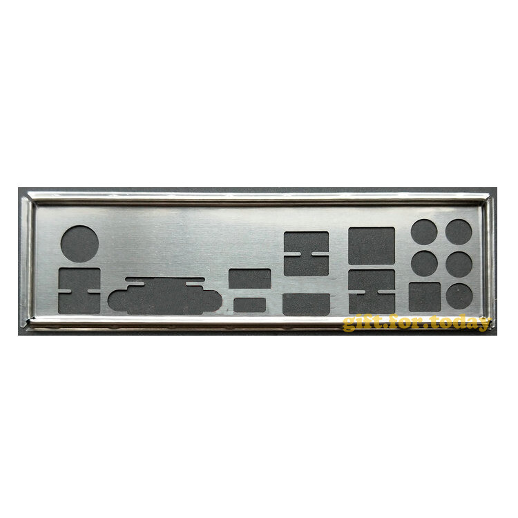 For MSI Z370 KRAIT GAMING Shield I/O IO Rear Baffle Backplate Motherboard