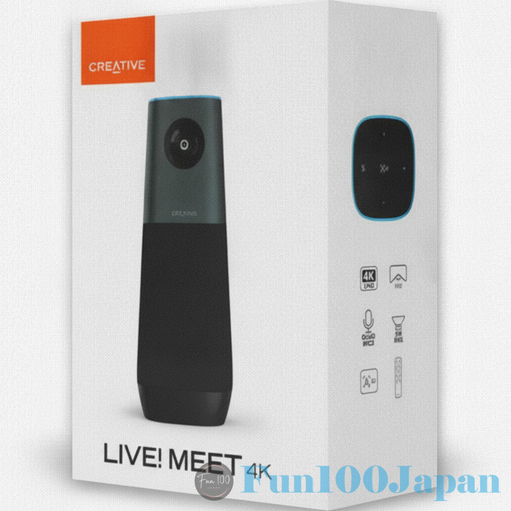 Creative Live Meet 4K Conference Webcam Video AI Auto Tracking Camera VILM4K
