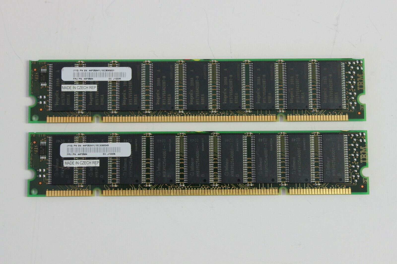 IBM 4100-701X 1GB MEMORY KIT (2 X 512MB) DIMM 44P3584 11K0276 09P3935 07L9758