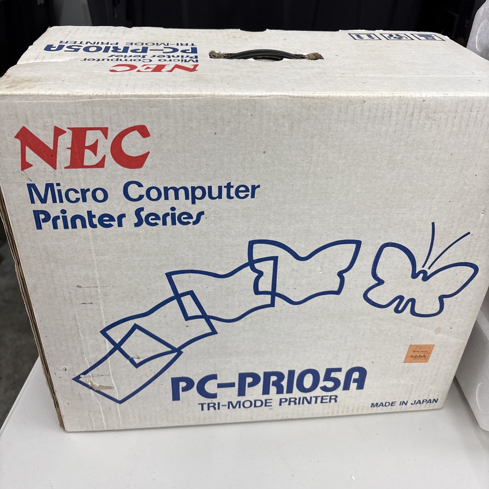 NEC PC-PRI05A Tri-Mode Micro Computer Printer Series NOS RARE Vintage