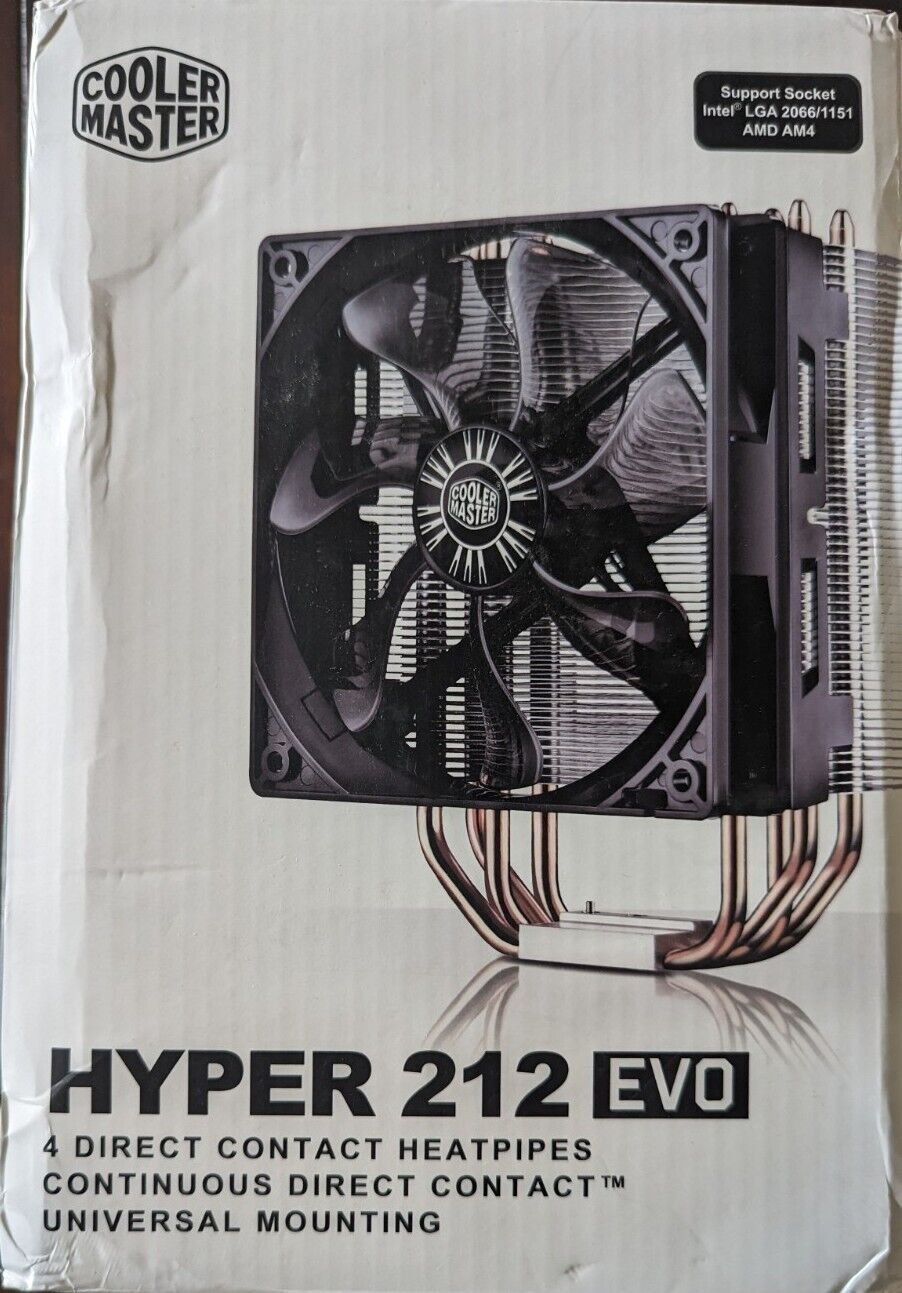 Intec - Cooler Master Hyper 212 EVO RR-212E-20PK-R2 Cooling Fan/Heatsink -...