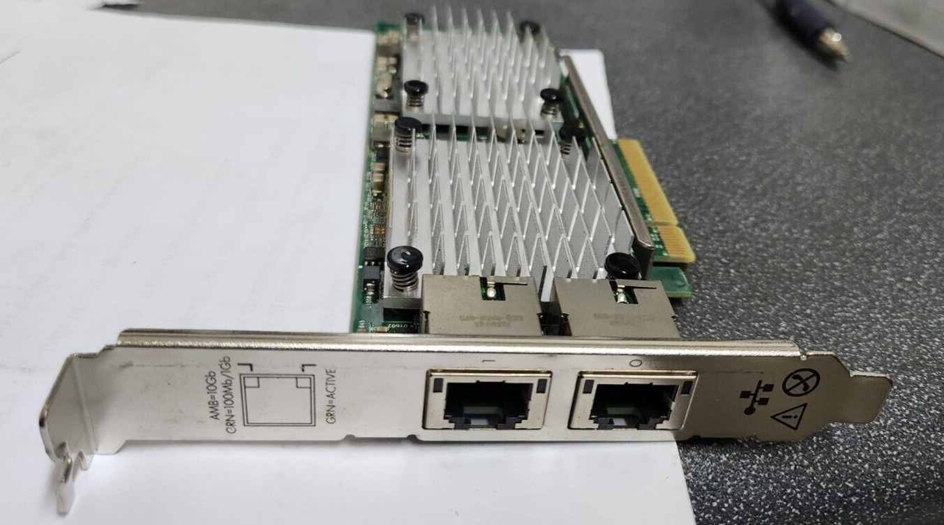 HPE 657128-001 656596-B21 530T 656594-001 2-Port 10GBaseT PCIex8 Network Adapter