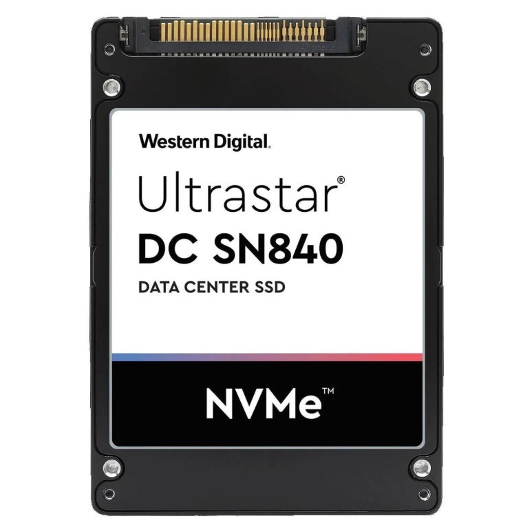 Enterprise SSD drives Western Digital 7.68TB Ultrastar DC SN840 NVMe 2.5"