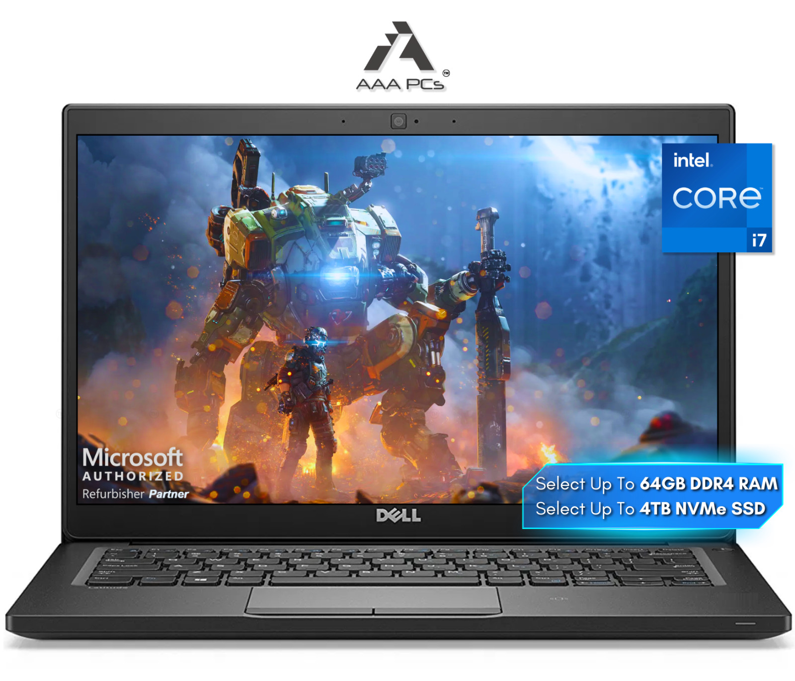 Dell Latitude 7490 14" FHD i7 Laptop | NVMe SSD | Win 11