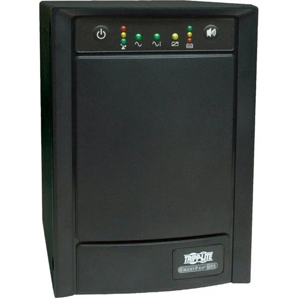 SmartPro 120V 650W USB Surge Protector UPS Tower Battery 8 Outlet SMART1050SLTM